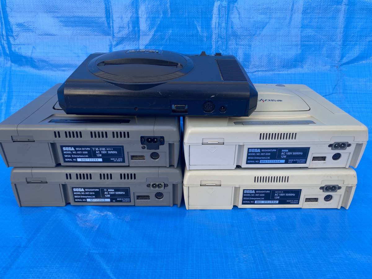 セガ　SEGA　ゲーム　HAA-2510　HST-3200　HST-3210　HST-3220など　まとめて５台　中古ジャンク_画像8