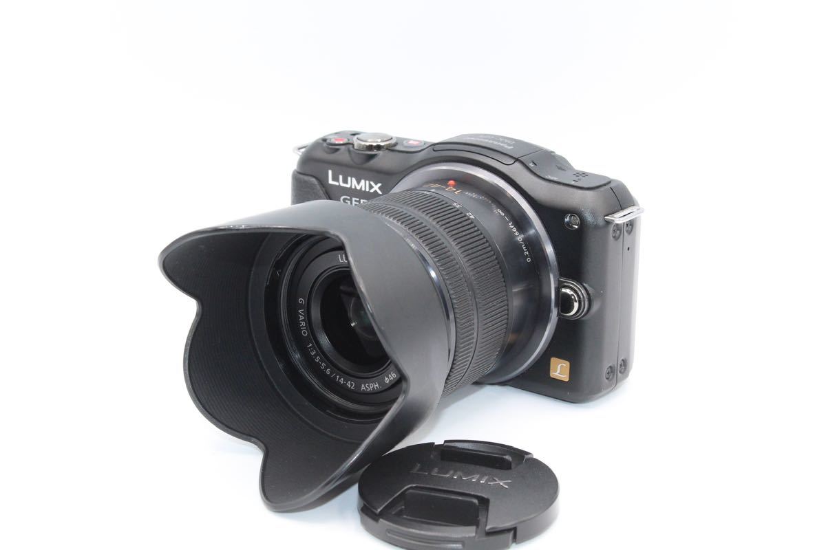 美品 Panasonic パナソニック LUMIX DC-GF5 レンズセット SDカード、おまけ付き