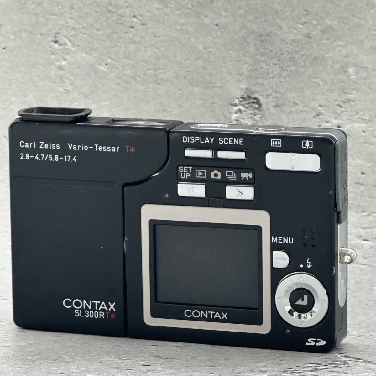 CONTAX SL 300RT ブラック Carl Zeiss T*レンズ搭載 コンタックス_画像1