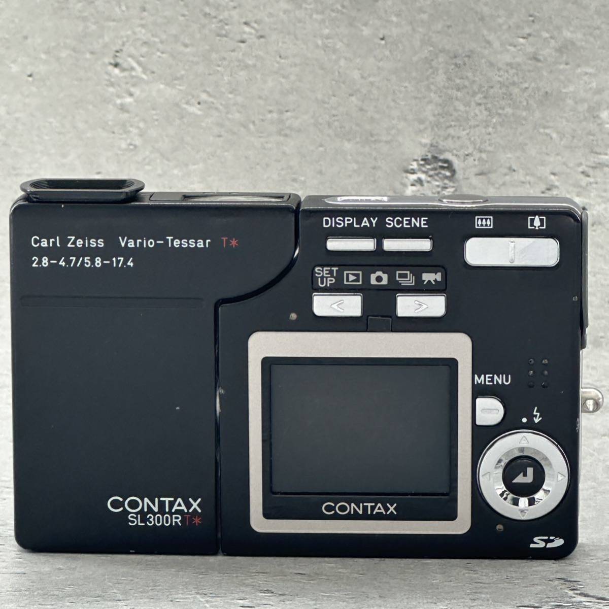 CONTAX SL 300RT ブラック Carl Zeiss T*レンズ搭載 コンタックス_画像2