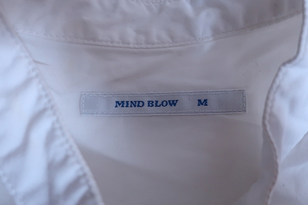 2-5600A/MIND BLOW スタンドカラーシャツマインドブロウ 送料200円 _画像3