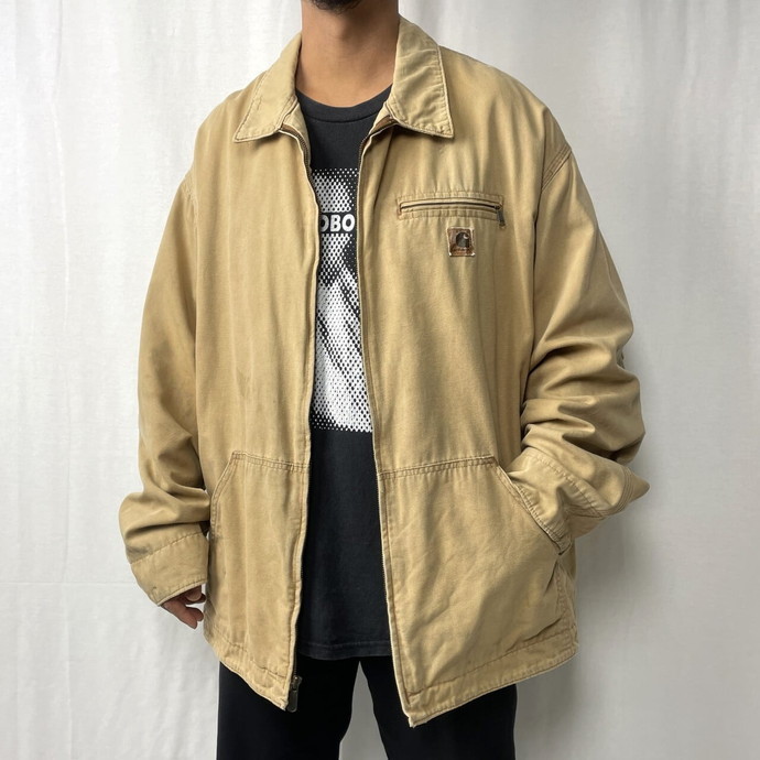 00年代 Carhartt カーハート ダック地 ワークジャケット メンズ3XL相当