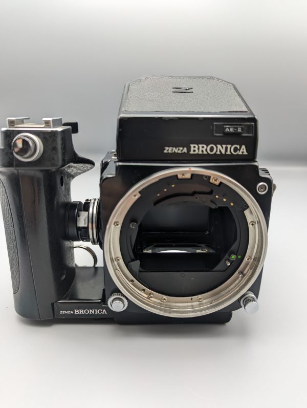 ZENNZA BRONICA ゼンザブロニカ ETR/AEII with finder ZENNZANON MC75 f/2.8 0911001_画像7