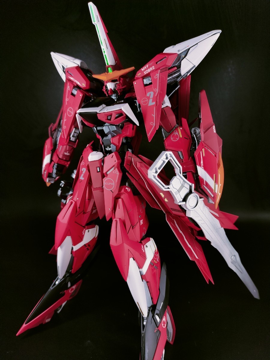 MG エクリプスガンダム2号機 オリジナル 全塗装 完成品 MG エクリプスガンダム2号機 オリジナル 全塗装 完成品