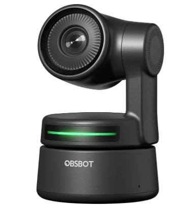 OBSBOT Tiny AI 自動追跡 1080P フルHD PTZ ウェブカメラ 2軸 広角 撮影 マイク内蔵 / OWB-2004-CE_画像1