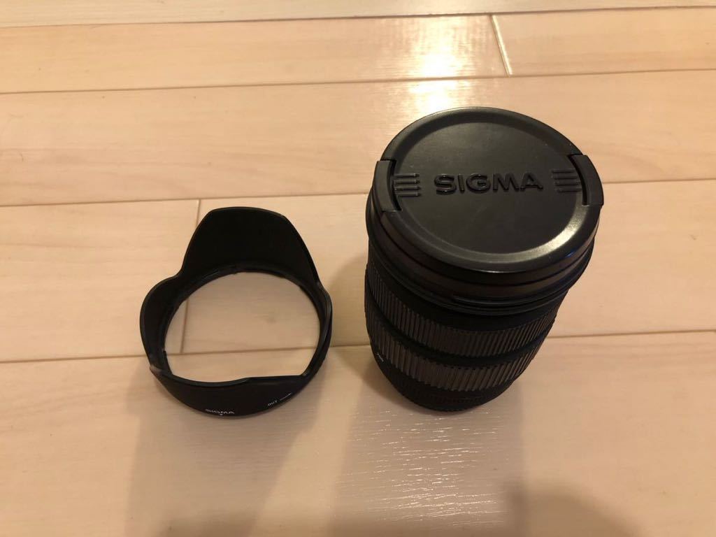 SIGMA DC 18-200mm 3.5-6.3 OS シグマ キャノンEF用レンズ　レンズフード付き_画像1