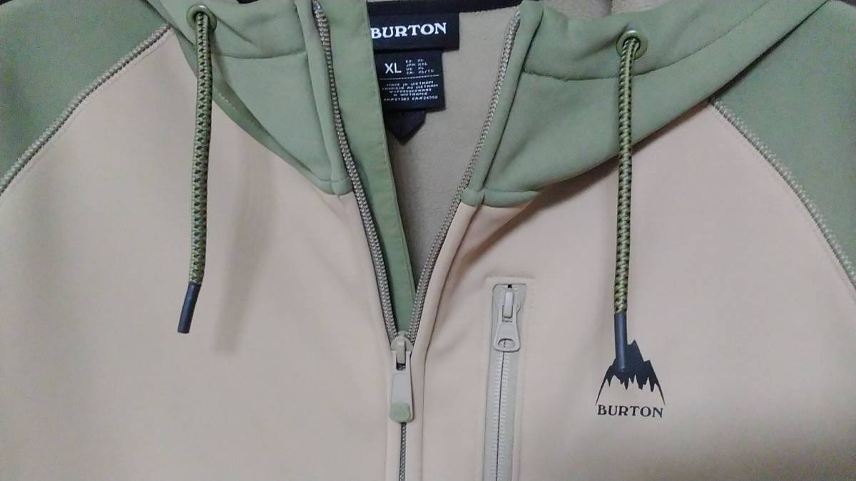 BURTON バートン パーカー XLサイズ 撥水 美品 スノーボードウェア