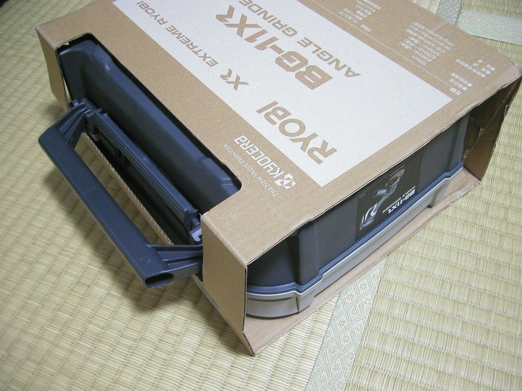 未使用 BG-11XR(DG11XR) リョービ 京セラ ディスクグラインダー 未使用 BG-11XR(DG11XR) リョービ 京セラ ディスクグラインダー