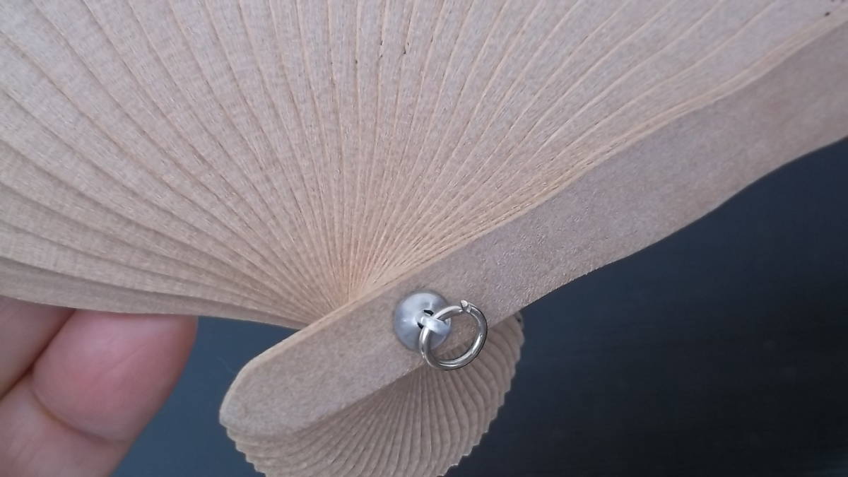  Japanese style fan *. used * storage goods 