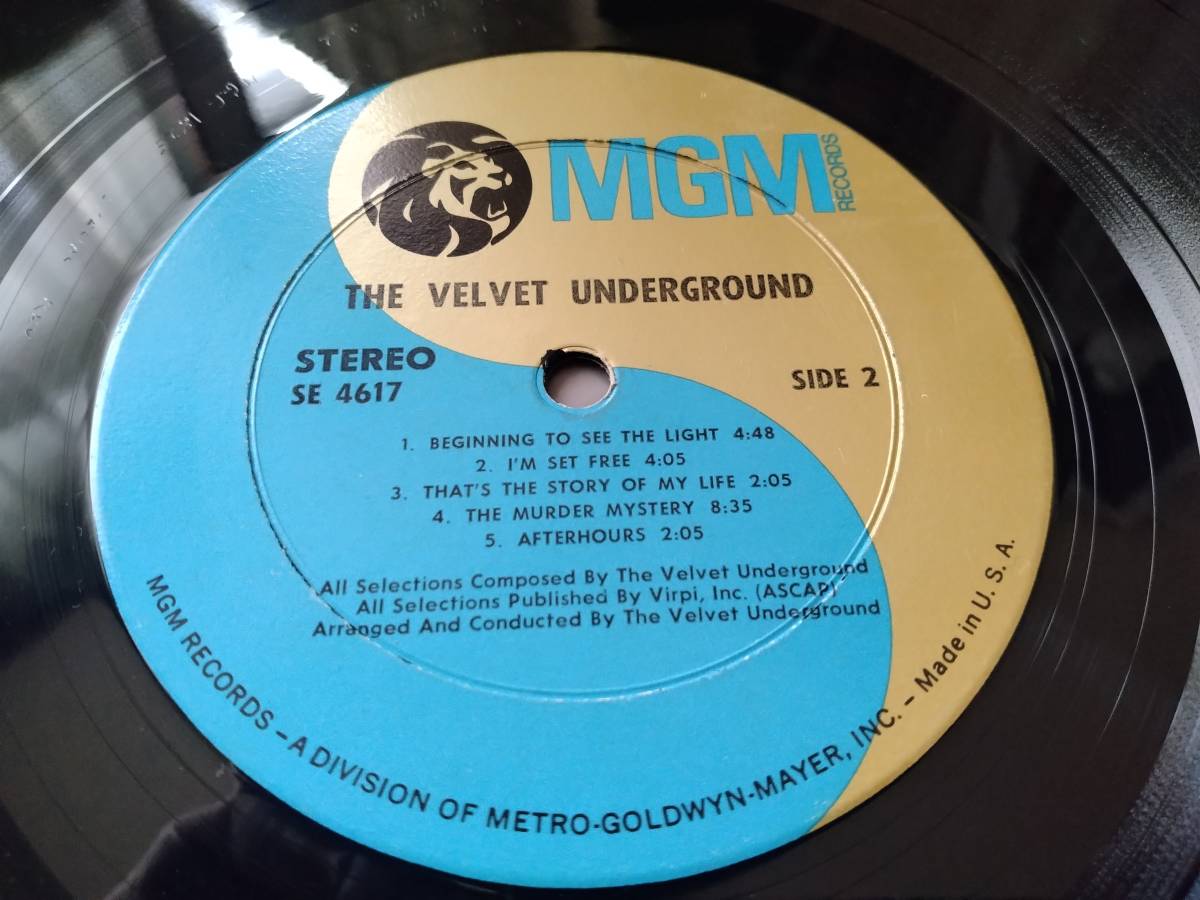 【LP】THE VELVET UNDERGROUND(SE4617米MGM1969年初回/両面溝有西海岸プレス/LOU’S CLOSET MIX/RARE WEST COAST GROOVE LABEL)_画像4