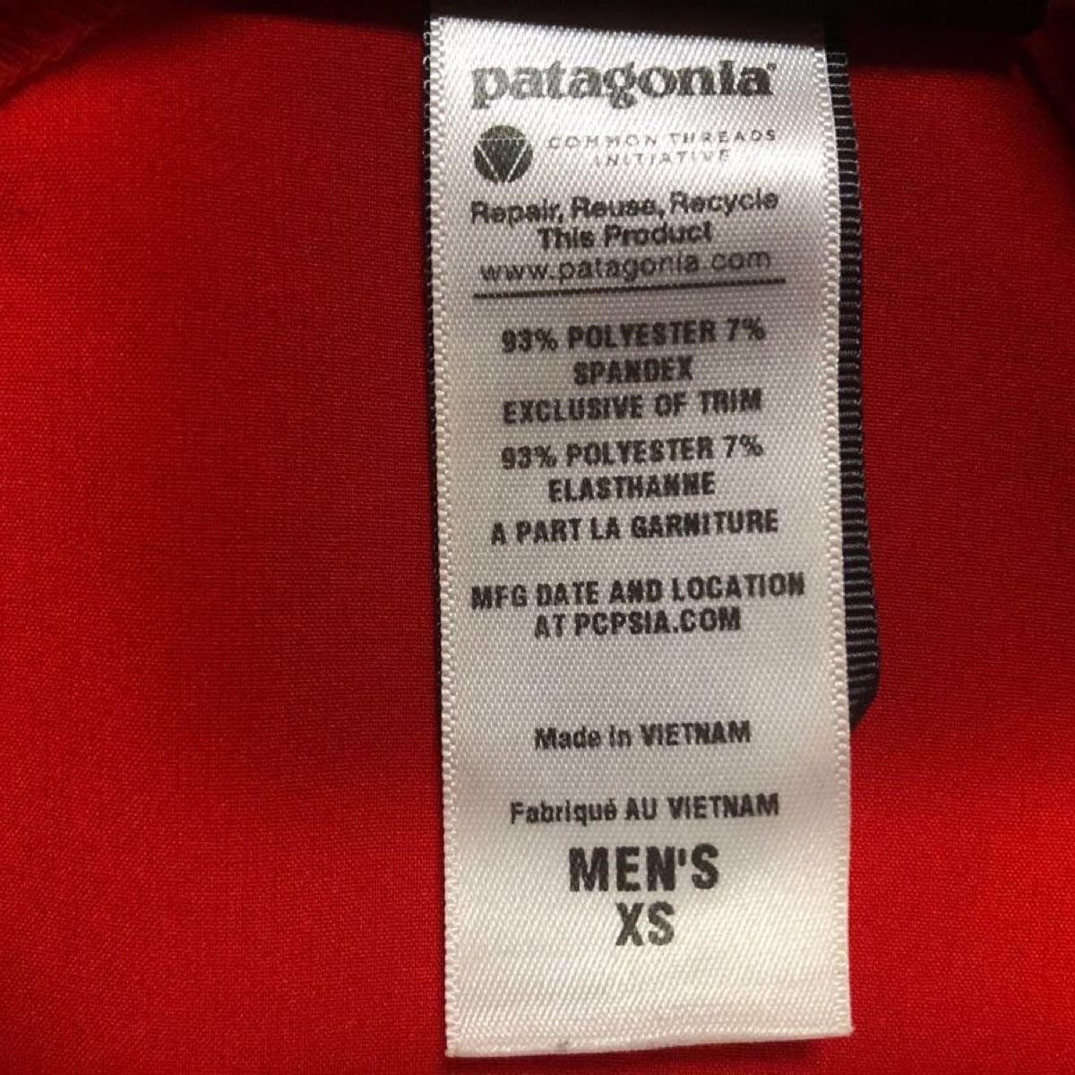【極美品】patagonia◆ジャケット/ジャージ/men'sXS/ポリエステル/モデル24996FA