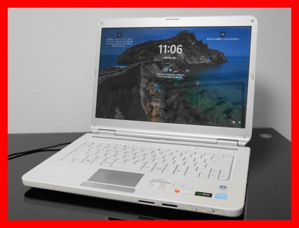 出産祝い 【VAIO】15.4型 320G/WiFi/Win11/OFFICE2021 4G/HDD VGN