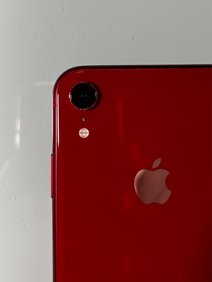 美品iPhone XR 128GB 香港製 物理デュアルSIM プロダクトレッド-