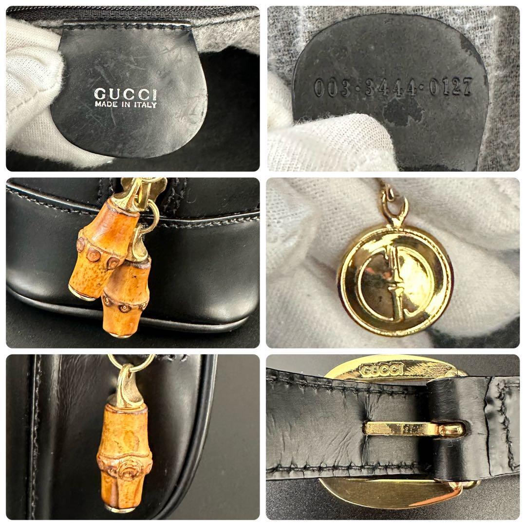 グッチ GUCCI ワン ショルダーバッグ 肩掛け リュック バンブー グッチ GUCCI ワン ショルダーバッグ 肩掛け リュック バンブー