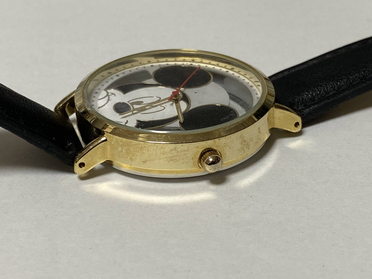 Disney ディズニー ミッキーマウス Mickey Mouse デザイン レディースサイズ 腕時計 展示未使用品　電池交換済　_画像7