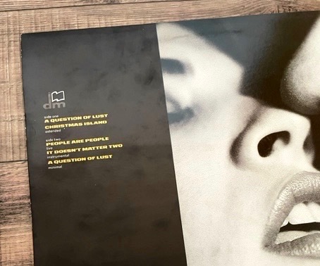 Depeche Mode★デペッシュ・モード A Question Of Lust／アルバム「Black Celebration」からのシングル 5曲入、B面はアルバム未収録。_画像7