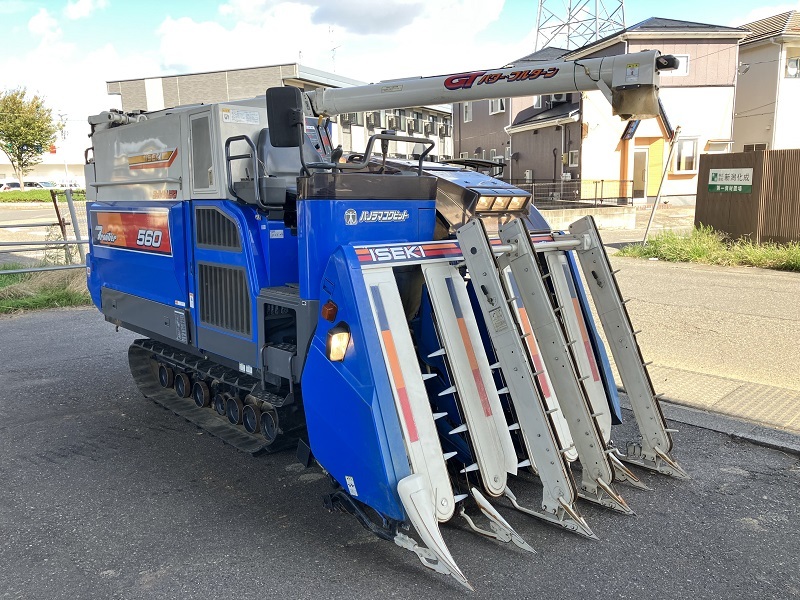 Yahoo!オークション - イセキ ISEKI 5条刈り コンバイン Yahoo!オークション - イセキ ISEKI 5条刈り コンバイン