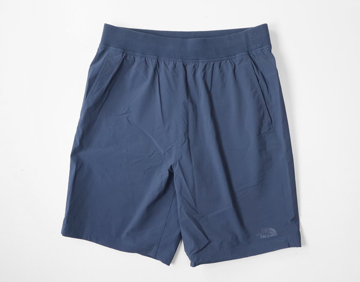 THE NORTH FACE ◆ TRAINING RIB SHORT *NB72284 ハーフパンツ XL ネイビー ノースフェイス ◆1/GD16_画像1