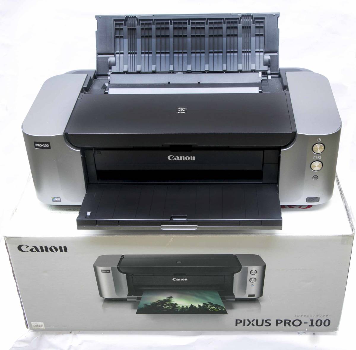 Canon PIXUS PRO-100 A3ノビ インクジェットプリンター 印刷 50枚以下