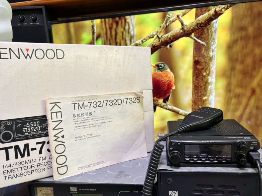 元箱入 KENWOOD TM-732 USED FM 144 430 デュアルバンダー アマチュア無線 トランシーバー モービル モバイル ケンウッド_画像7