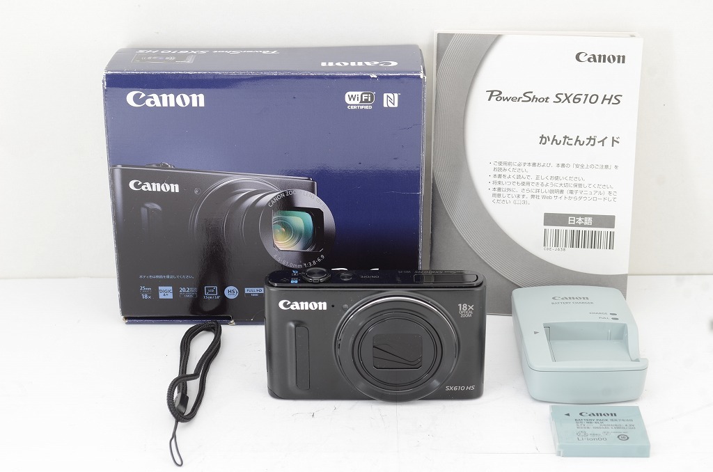 定番 HS SX610 PowerShot キヤノン Canon 【アルプスカメラ】美品