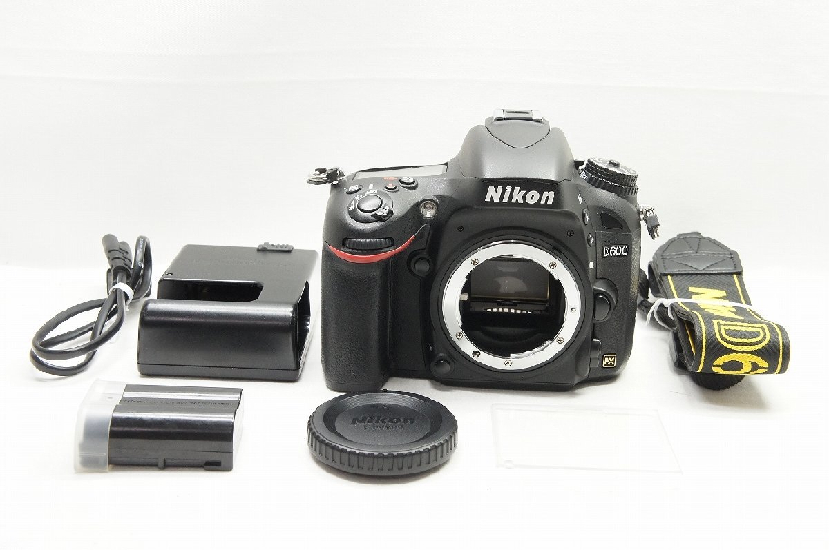 ≪超目玉☆12月≫ ニコン Nikon 【アルプスカメラ】良品 D600 230923aj