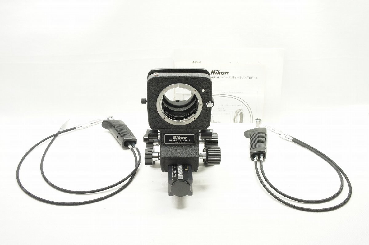 数量限定価格!! 【アルプスカメラ】美品 Nikon 230923ag ベローズ PB-6