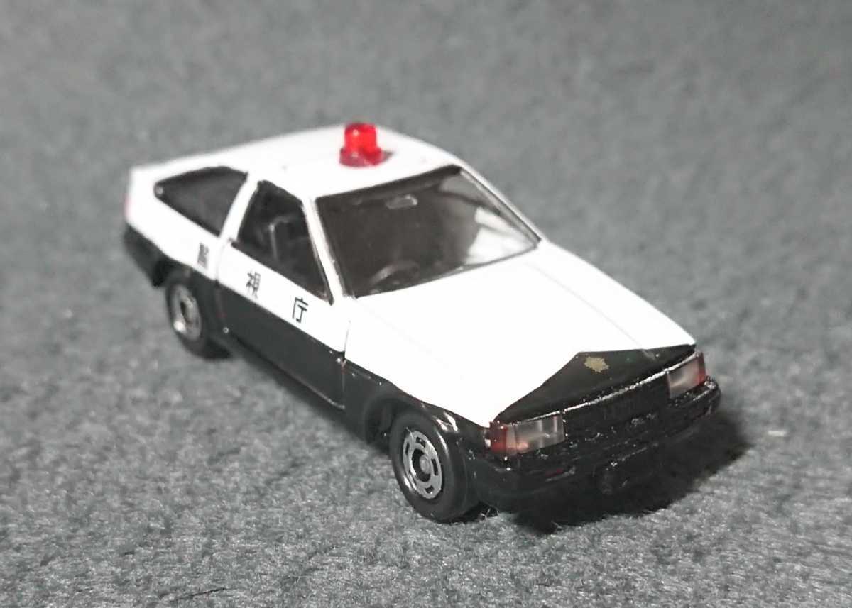 限定 トミカ トヨタ カローラ レビン AE86 パトロールカー 警視庁 イトーヨーカドー_画像3