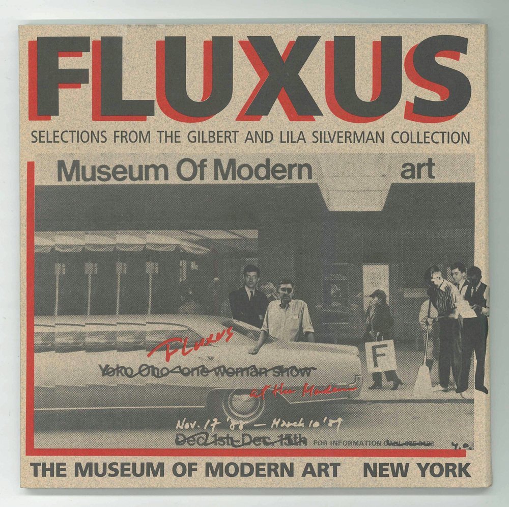 【芸術】FLUXUS -SELECTIONS FROM THE GILBERT AND LILA SILVERMAN COLLECTION-　ニューヨーク近代美術館　1988年　英語　アメリカ【美術】