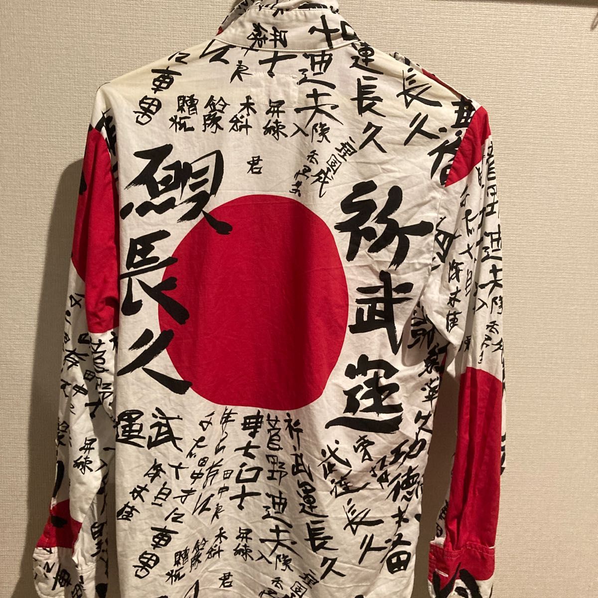 JOHNSONS / LA ROCKA KANJI Shirt ラロッカ 「武運長久」日の丸 JOHNSONS / LA ROCKA KANJI Shirt ラロッカ 「武運長久」日の丸