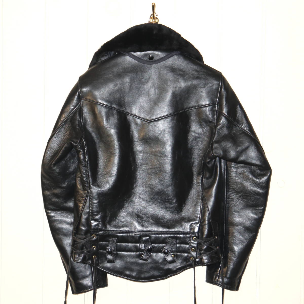 希少 SCHOTT ショット JD1 ポリスマン ホースハイド ダブル 希少 SCHOTT ショット JD1 ポリスマン ホースハイド ダブル