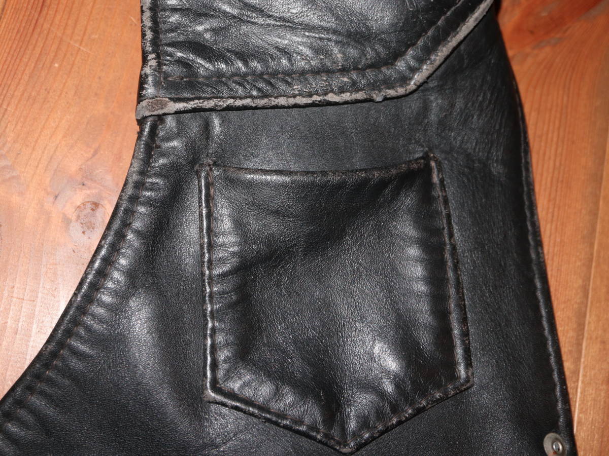 SCHOTT ショット レザー チャップス メンズS / レザーパンツ SCHOTT ショット レザー チャップス メンズS / レザーパンツ