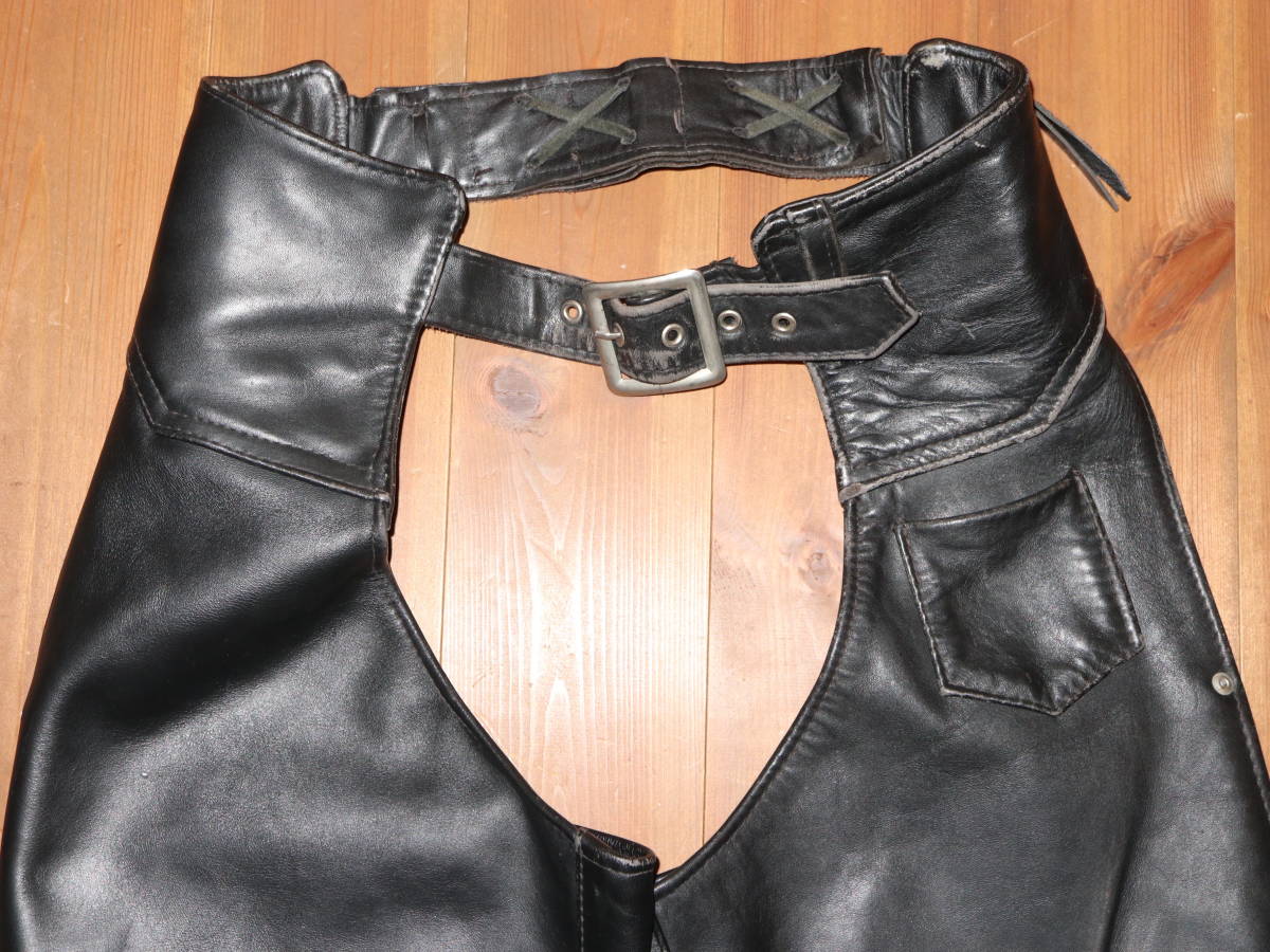 SCHOTT ショット レザー チャップス メンズS / レザーパンツ SCHOTT ショット レザー チャップス メンズS / レザーパンツ