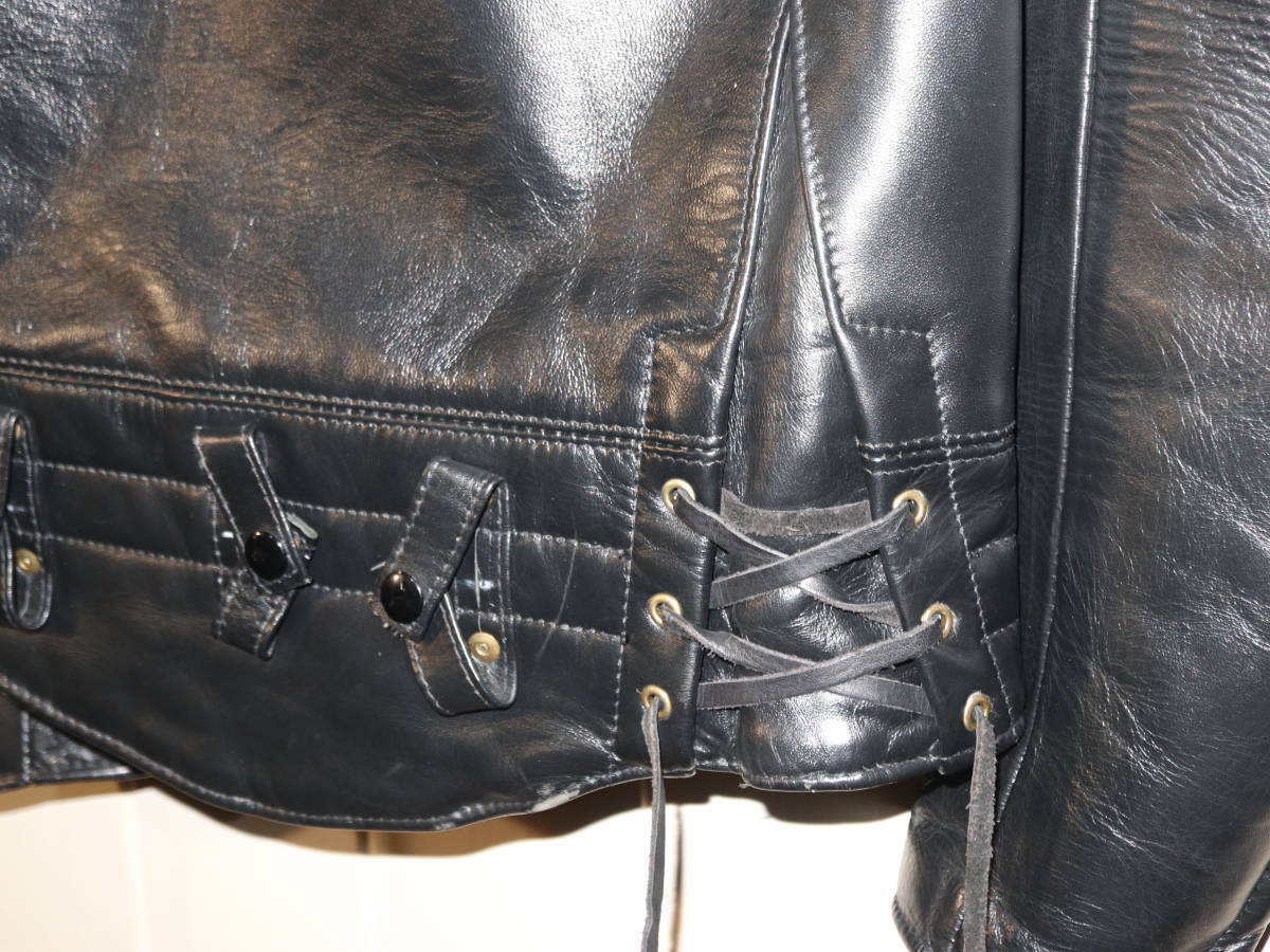 希少 SCHOTT ショット JD1 ポリスマン ホースハイド ダブル 希少 SCHOTT ショット JD1 ポリスマン ホースハイド ダブル