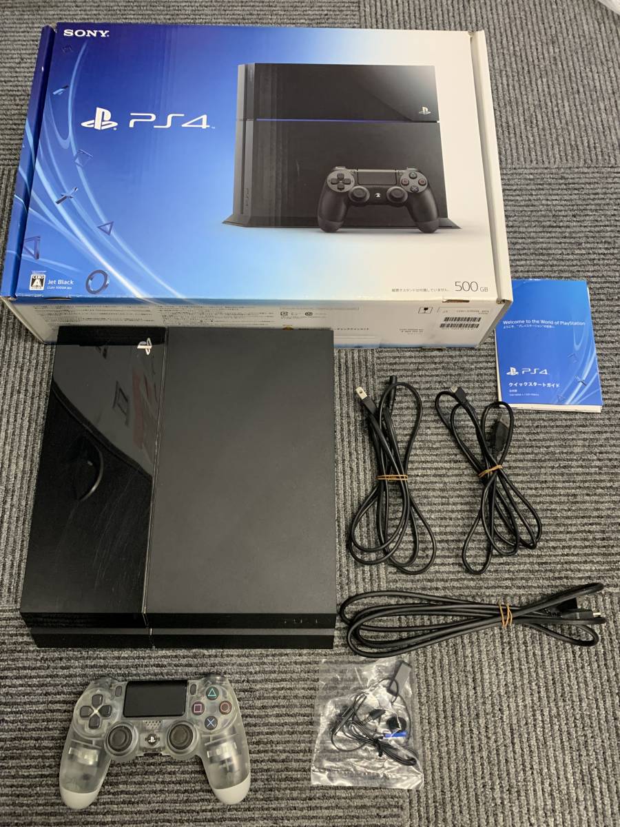 ♯117 美品 初代プレステ4中古 PlayStation4 CUH-1000AB01 500GB