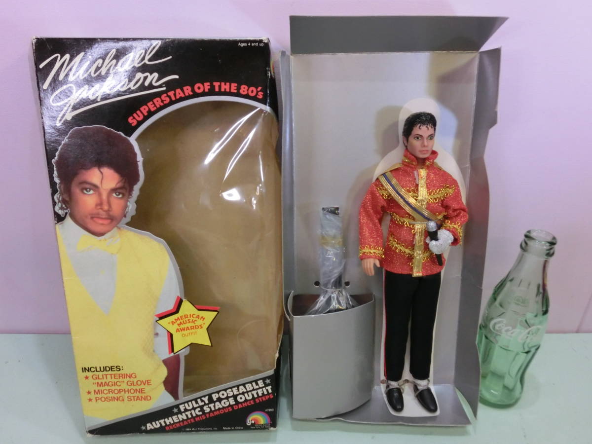 マイケル ジャクソン 12インチ 当時物フィギュア人形 Michael マイケル ジャクソン 12インチ 当時物フィギュア人形 Michael