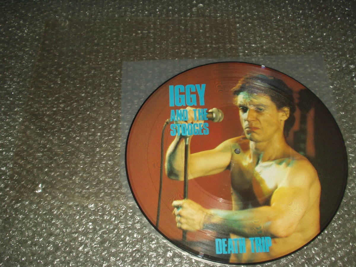 LP ★ Iggy и The Stooges/Iggy &amp; The Stou Ziz "Death Trip" Picture Disc/French Edition (MIG6P) -IGGY POP/IGGY POP/MC5