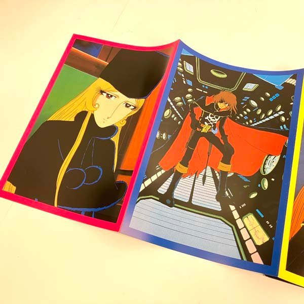 e)銀河鉄道999 GALAXY EXPRESS 999 映画パンフレット SF漫画 松本零士作 メーテル 鉄郎 中古 ※ゆうパケット300円_画像7