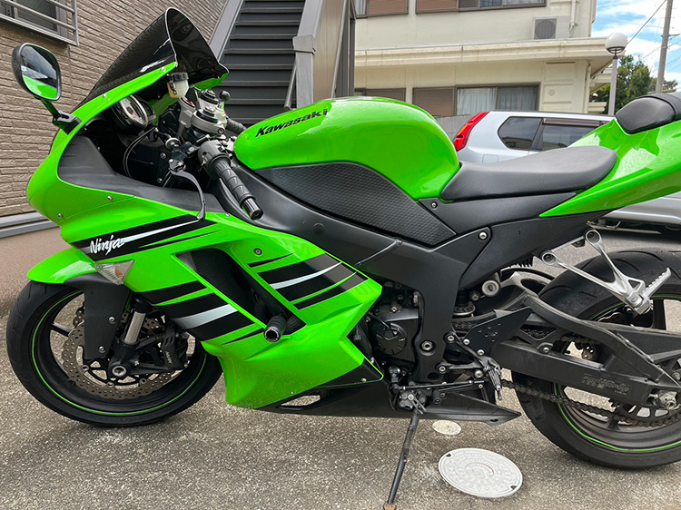 kawasaki カワサキ zx-6r 2007年 スクリーン zerogravity 車検令和6年5月 埼玉（バイオク管理番号：B2000839）_kawasaki カワサキ zx-6r 