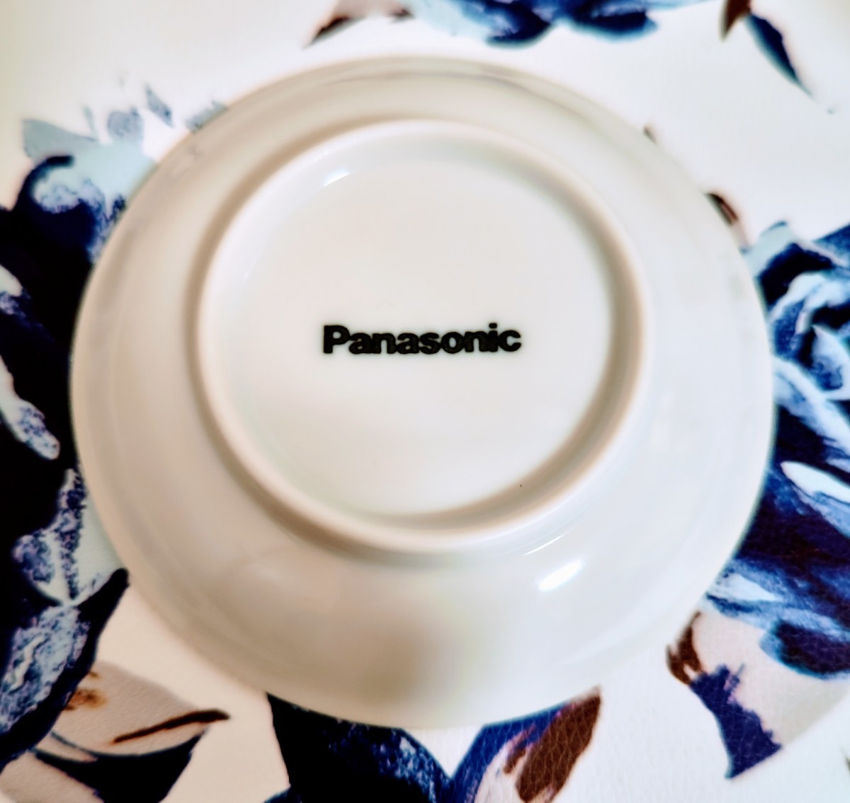 即決 新品 非売品 パナソニックフェア Pansonic 生誕100周年記念 陶器 小皿 食器 グラス 3セット ノベルティ ナショナル坊や 検: 線香立て_画像3