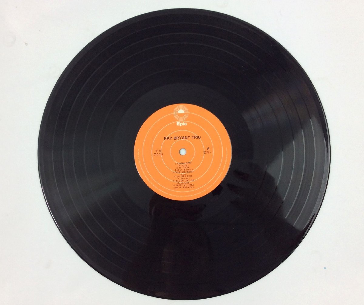 LP レコード ジャズ ray brayant trio レイ・ブライアント・トリオ 1956年 CUBANO CHANT OFFSHORE 他 SONY JAZZ m785-B_画像4
