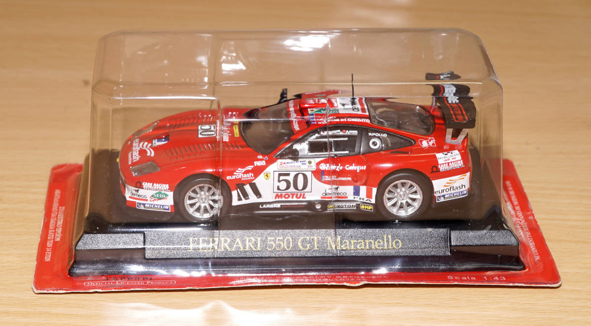 1/43 フェラーリ Ferrari 550 GT マラネロ Maranello #50 レッド 送料無料