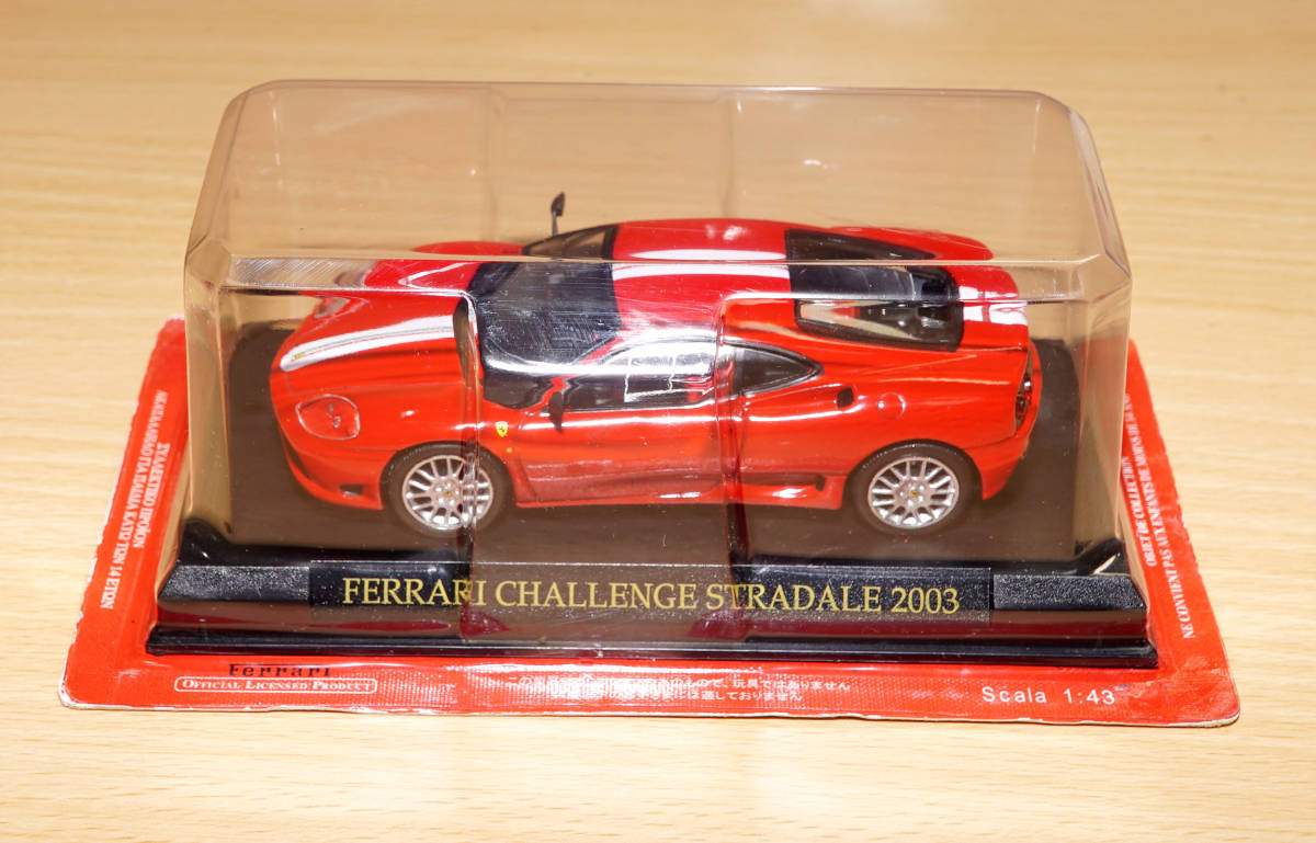 1/43 フェラーリ Ferrari チャレンジ ストラダーレ Challenge Stradale レッド 2003_画像1