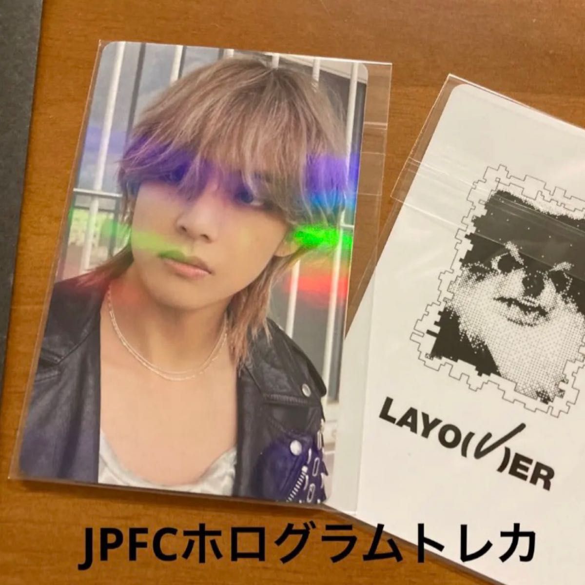 BTS V テテ アルバム「Layover」JPFC 特典 ホログラムトレカ 1枚