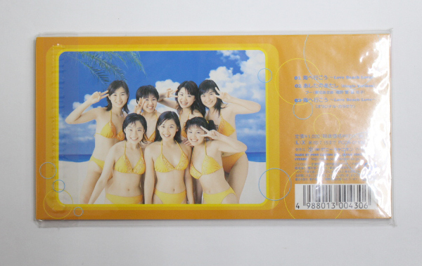 未開封 チェキッ娘 【海へ行こう ～Love Beach Love～】 8cmCD_画像2