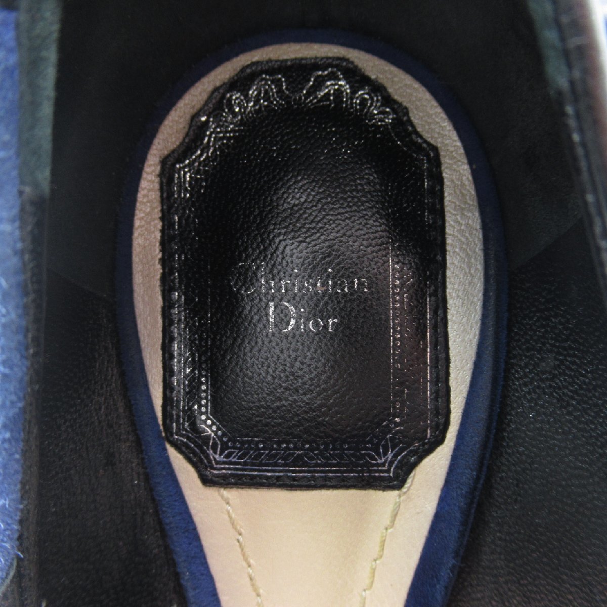 Dior ディオール その他靴 ヒール ブラック系 レザー 中古 レディース_画像6