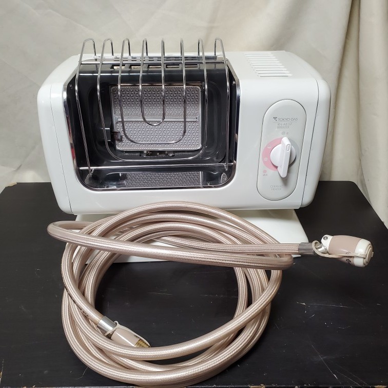 Rinnai リンナイ ガス赤外線ストーブ CERAMIC HEATER セラミックヒーター R-483PMSⅢ　12.13A 都市ガス 2014年製　動作保障_画像3