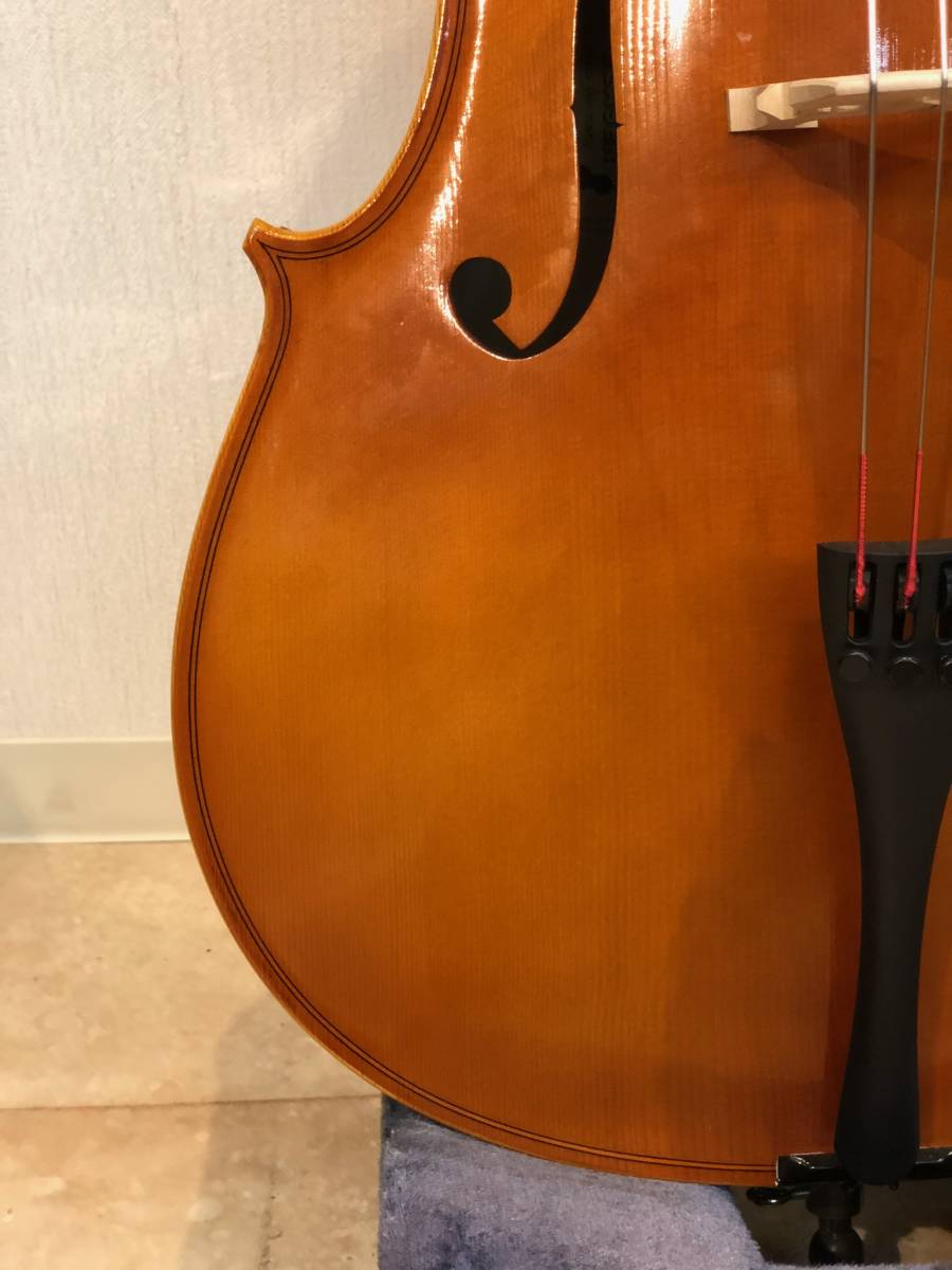  contrabass 3/4 size Germany [Hans Glaser] No.10 2018 year made new goods minute number contrabass!! regular price 48 ten thousand jpy! complete first come, first served! last price cut!!