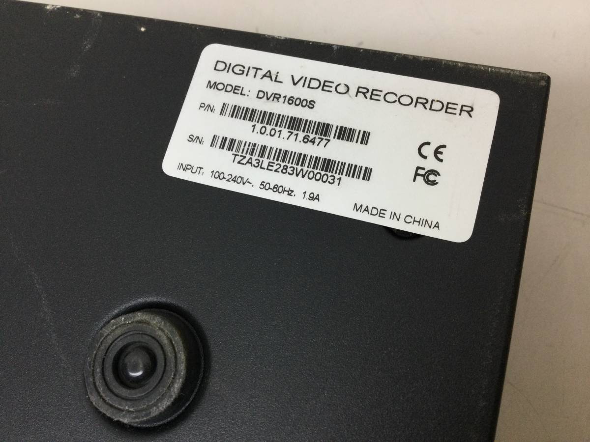SYSTEMPORT DVR1600S 防犯カメラ デジタルビデオレコーダー ①_画像9