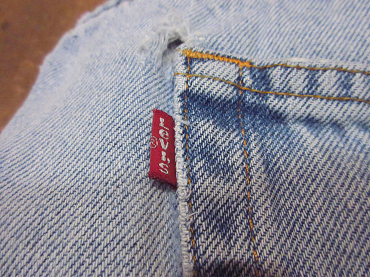 ビンテージ2000’s●Levi's 505実寸W88cm●231007j1-m-pnt-jns-W35古着00sリーバイスデニムテーパード_画像4